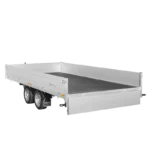 Remolque plataforma PL40620427002 - PTC 2700 kg (406x204) - SARIS - Imagen 2