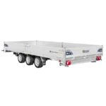 Remolque con plataforma de 506 x 204 cm - PTC 3500 kg - Saris - Imagen 2