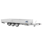 Remolque con plataforma de 506 x 204 cm - PTC 3500 kg - Saris - Imagen 3