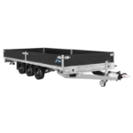 Remolque con plataforma de 506 x 204 cm - PTC 3500 kg - Saris - Imagen 4